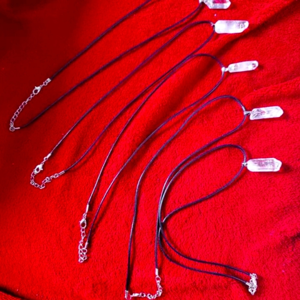 Clear Quartz Pendelum